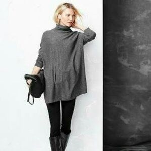 Garnet Hill Cashmere Blend Turtleneck Sweater
